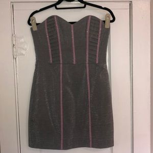 Isabel Lu - Strapless Mini Dress